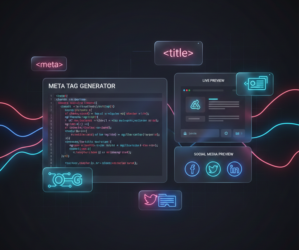 Free Meta Tag Generator | OG Tags & Twitter Card Generator